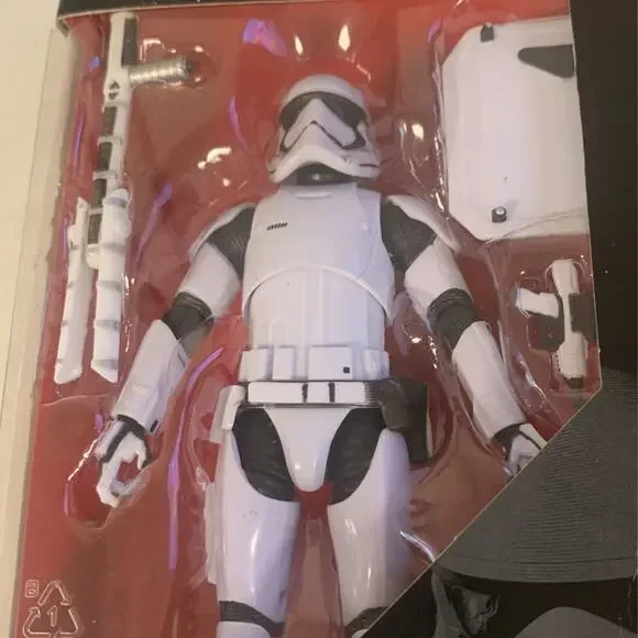 Star Wars The Black Series 97 First Order Stormtrooper 6” Action Figure - Picture 5 of 6